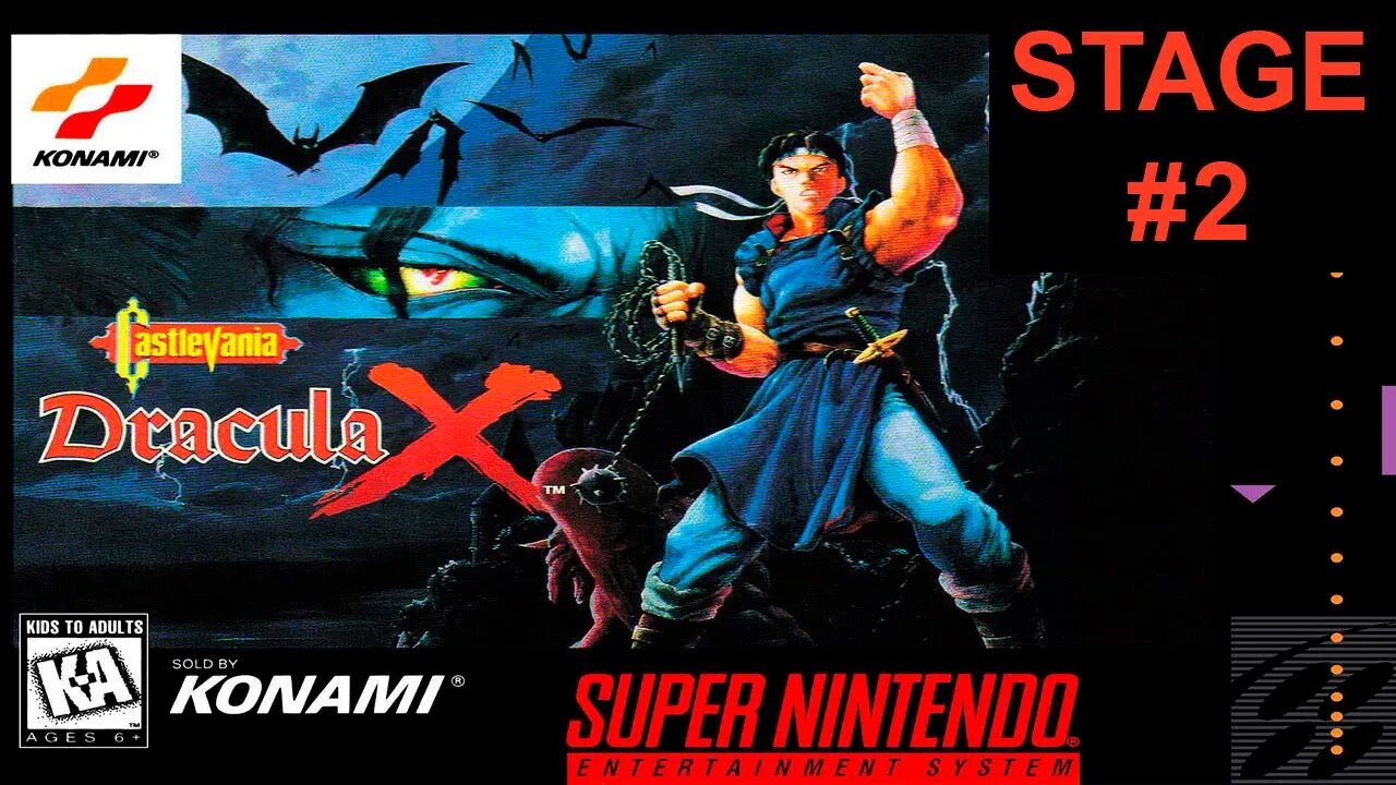 [SNES] - Castlevania: Dracula X - [Stage 2] - 1440p