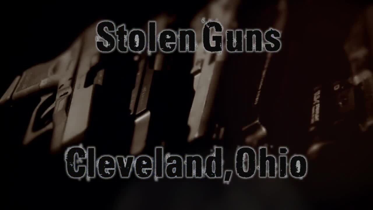 Stolen guns in Cleveland on the rise