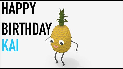 Happy Birthday KAI! - PINEAPPLE Birthday Song