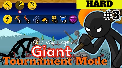 Tournament Mode | Levels Hard | 3rd Round | Giant VS Zane