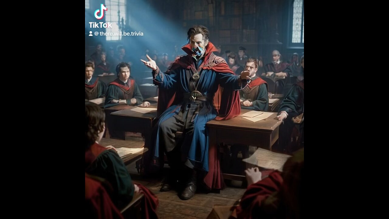 Dr. Strange Teaches A Class At Hogwarts 🪄