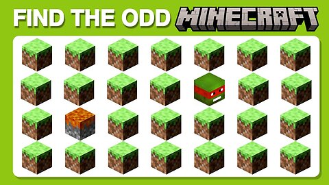 Find the ODD One Out - Minecraft Edition