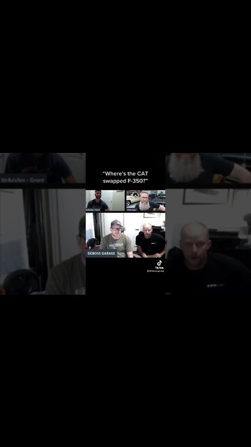 “When will the CAT swapped F-350 be finished?”