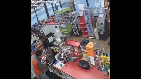Store Robbed AFTER Clerk COLLAPSES!