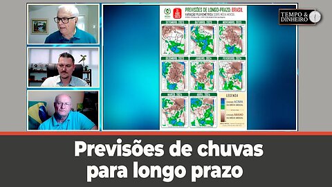 Previsão de chuvas para longo prazo, traz um cenário preocupante para a safra