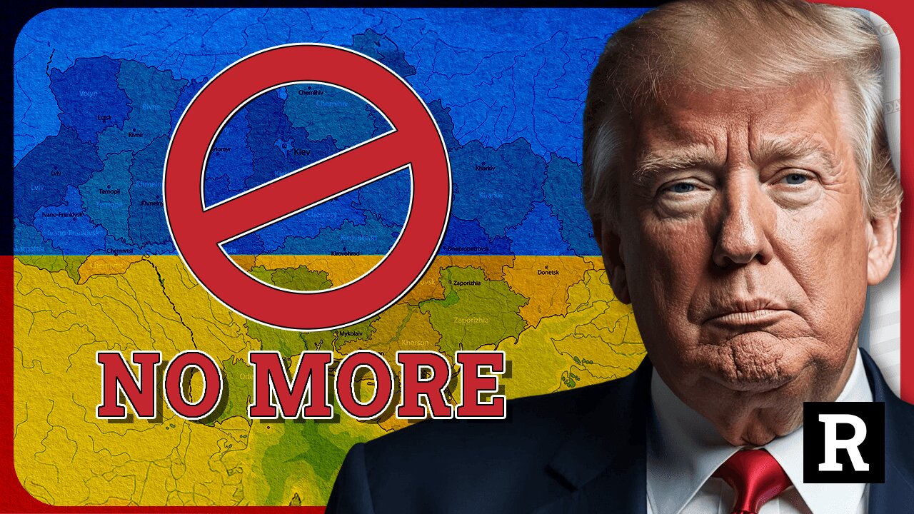 "We are DONE with Ukraine!" Trump's BOMBSHELL plan revealed | Redacted w Clayton Morris