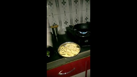 Honey chilly potatoes for tea time or rainy day