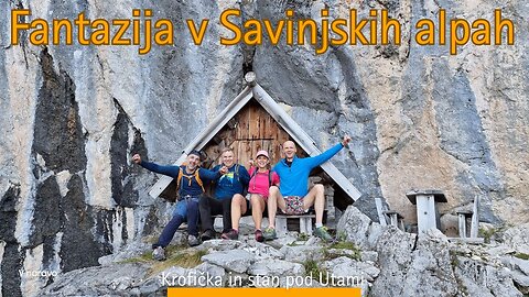 Krofička in pastirski stan pod Utami | divja krožna tura