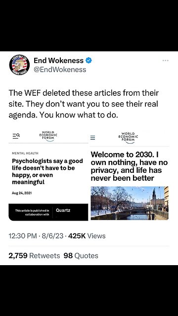 Croatian MEP calls out the WEF’s plan to “steal your farm and eat bugs instead”.