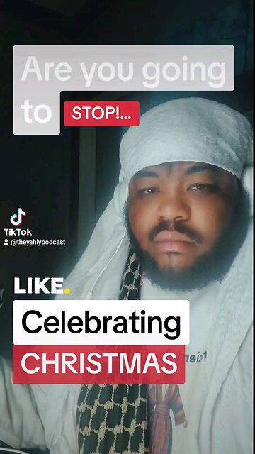 STOP celebrating Christmas!