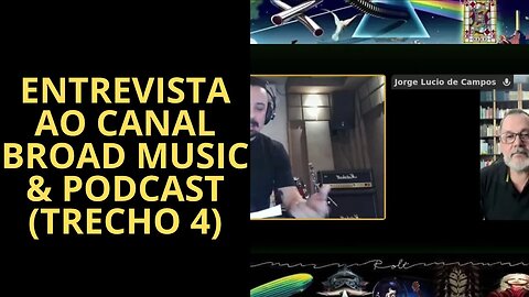 ENTREVISTA SOBRE O ROCK PROGRESSIVO A MURILO MOREIRA DO CANAL BROAD - MUSIC & PODCAST