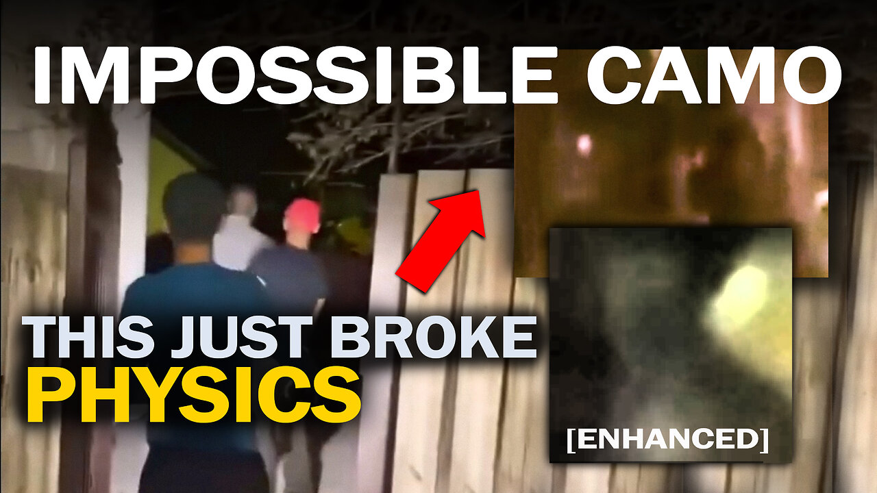 Las Vegas Alien in the Backyard Video - Fully Explained - Slender Man Like Humanoids Using Stealth