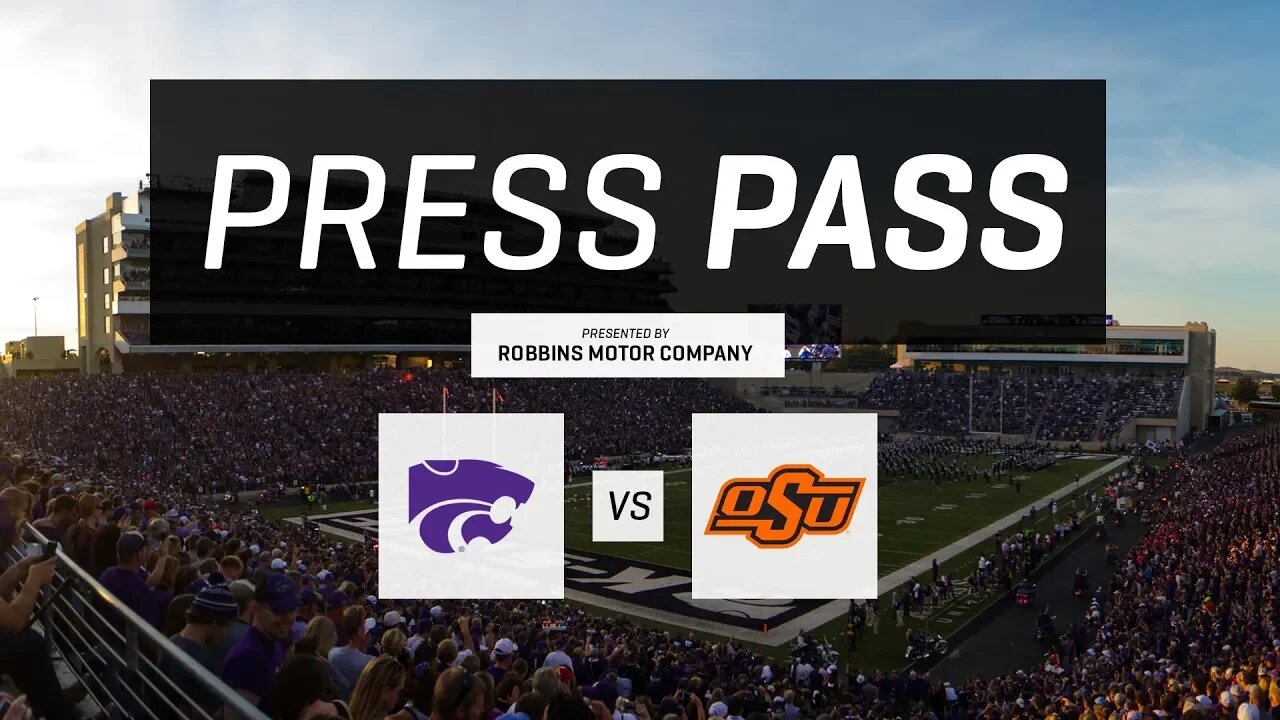 Postgame Press Pass | Oklahoma State 26, Kansas State 13 | September 28, 2019