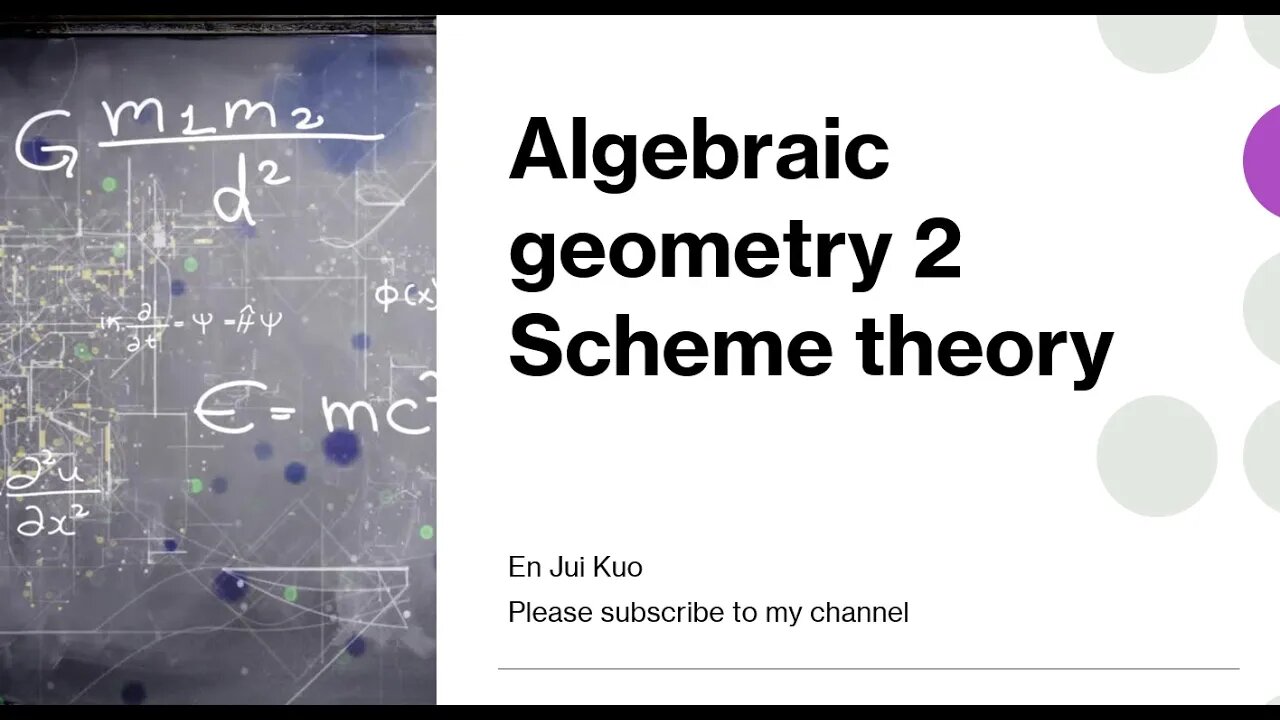 algebraic geometry Scheme theory: affine scheme(3) show that it is really a locally ringed space