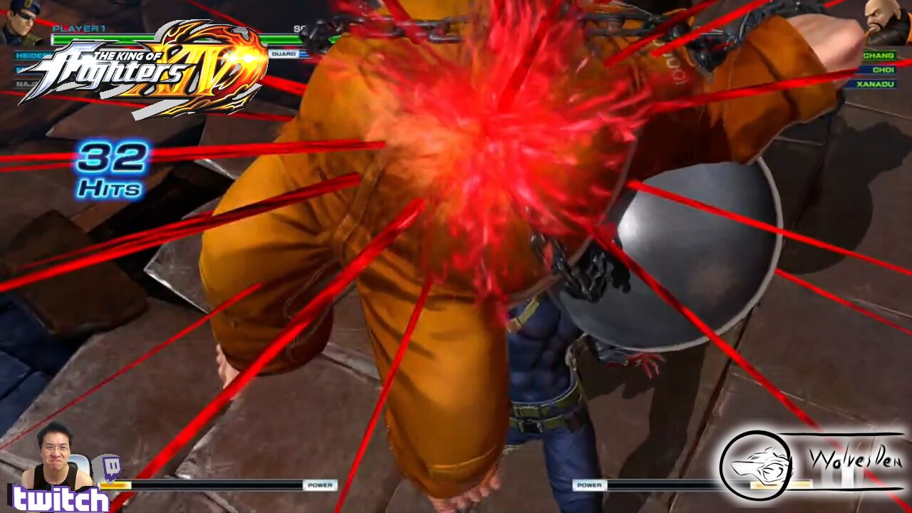(PS4) The King of Fighters XIV - 20 - Edit Team 4 - Heidern, Najd, Kukri - Lv 4 Hard