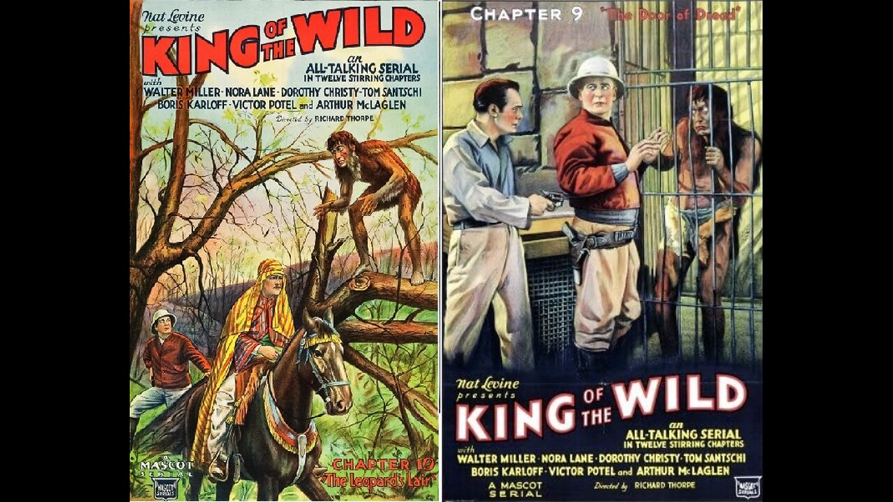 KING OF THE WILD (1931) Fine copy. Sepia.