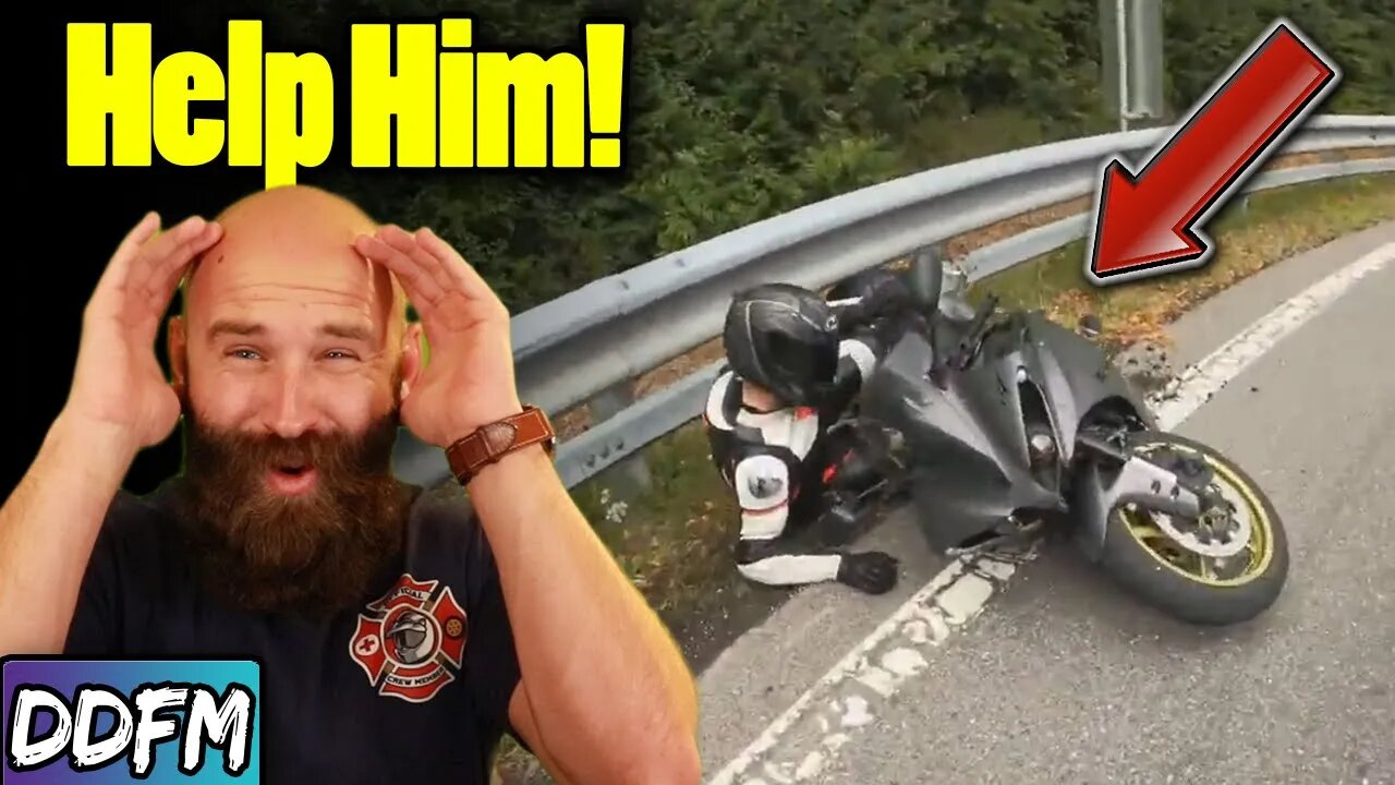 Yamaha R1 RN22 CRASH! Why Do Motorcycle Riders Crash On Easy Roads?!