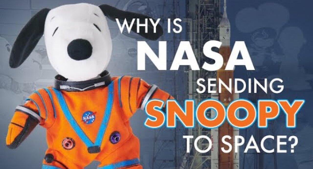 Snoopy is going to space NASA'artemis mission