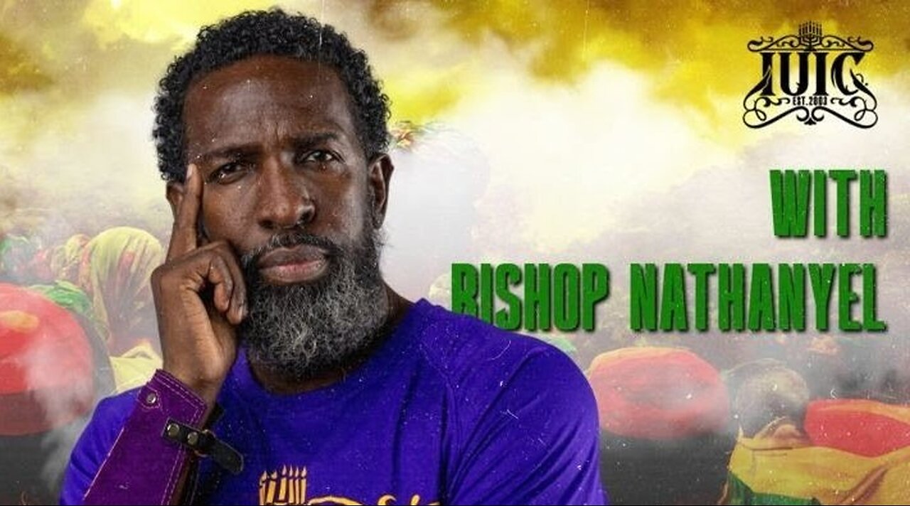 BISHOP NATHANIEL SHOWING THE SIGN OF THE "DUE GRAND OF THE MARK MASTER" MASON (4TH DEGREE)