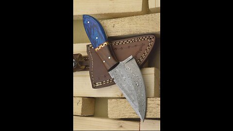 Damascus Best Knives USA(Hand Crafted) CUSTOM MADE DAMASCUS BOWIE KNIFE