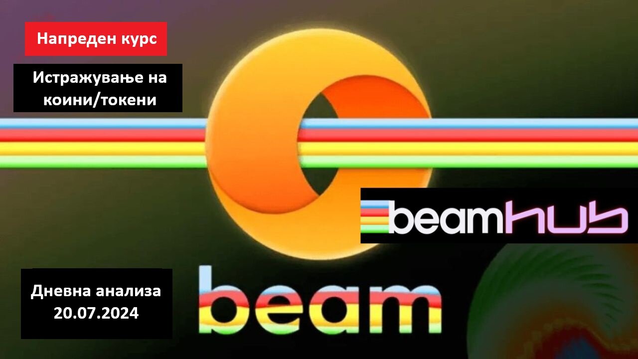 Истражување на Коини/Токени - Beam BEAM 20.07.2024