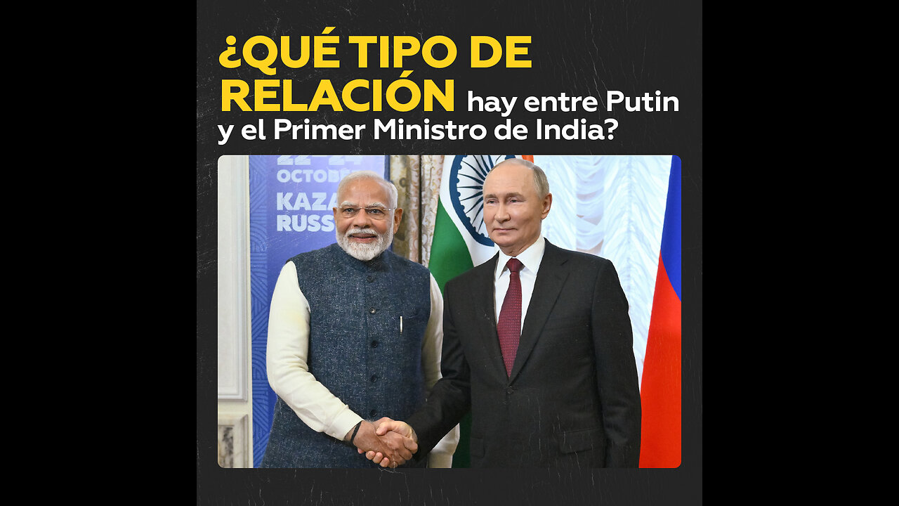 Putin se olvida del intérprete en su reunión con Modi