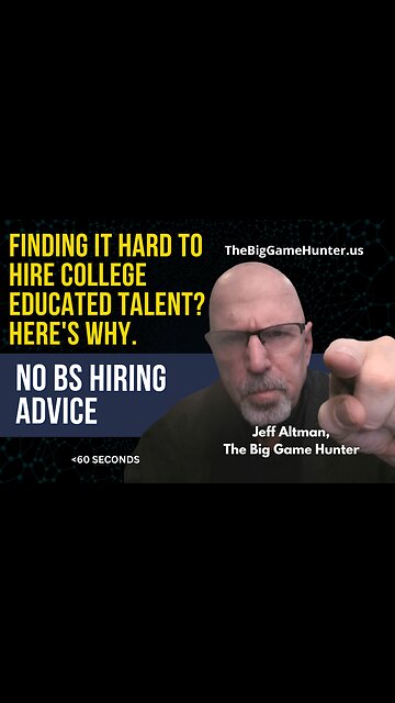 Finding It Hard to Hire College-Educated Talent? Here’s Why.