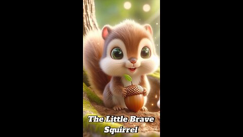 The little brave squirrel 🐿️