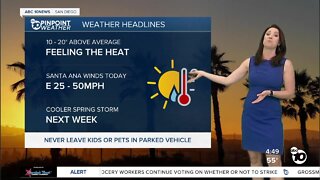 ABC 10News Pinpoint Weather with Meteorologist Megan Parry