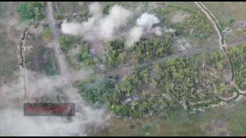 The destruction of enemy reinforcements that went to positions near Avdiivka