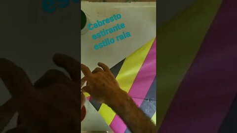 Cabresto/estirante estilo Raia