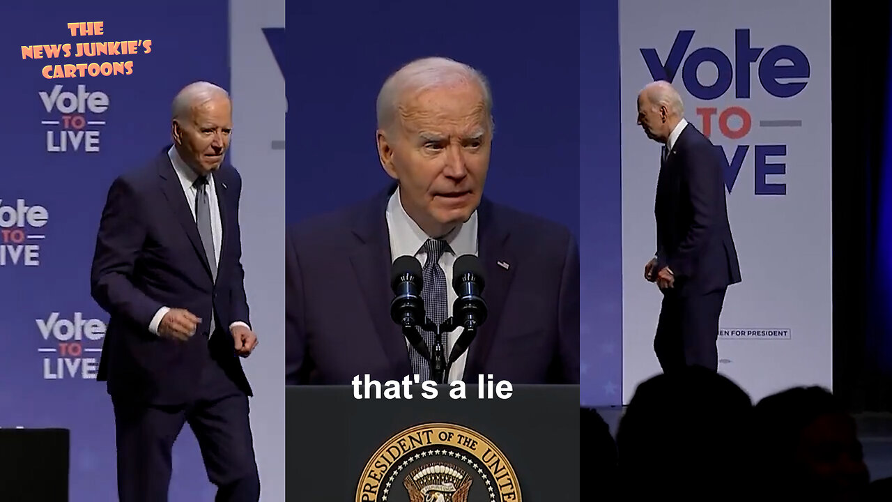 Biden Clown Show: "We're also providing that Wall Street didn't build America; we inherited a pandemic; save billions of tons of because of of pollution; fear of getting brain damaged bc of what's going on..."