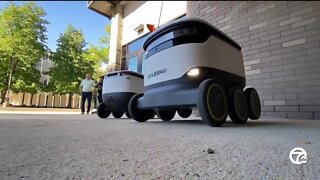 Robots at your service: Automated food delivery on Wayne State University campus