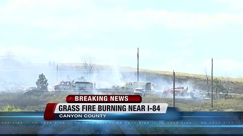 Grass fire destroys two homes in Canyon County