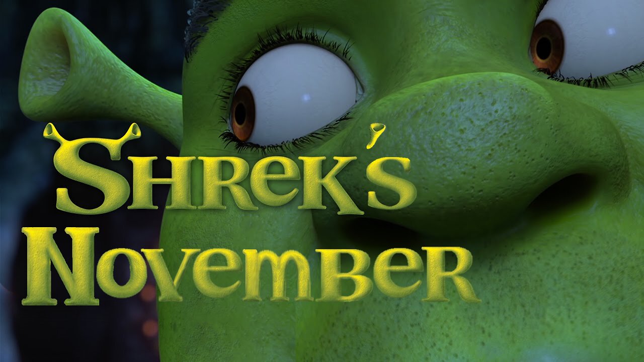 SHREK'S NOVEMBER NIGHT! [1MIN] #COMEDY #PARODY #MAGA #MAHA