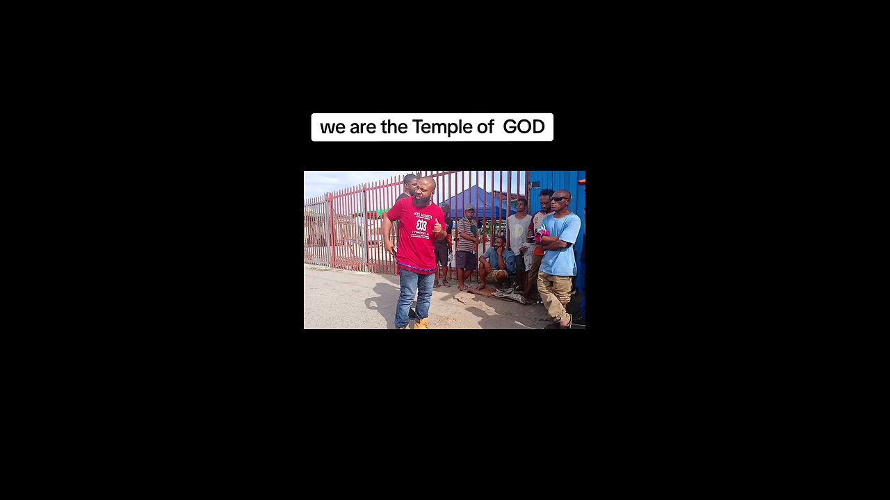 We are the temple of God.