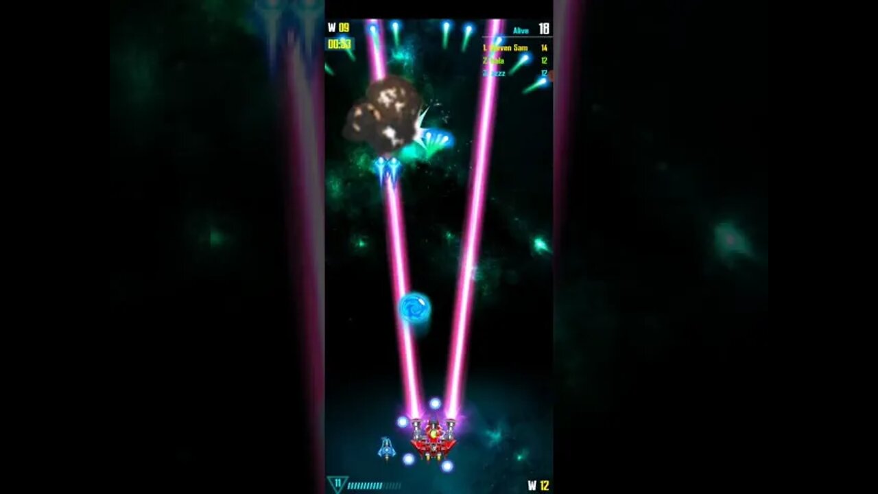 GALAXY ATTACK ALIEN SHOOTER PVP mode 1 vs 30 survival