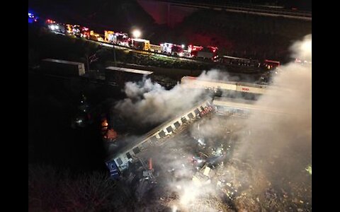 At least 16 dead, 85 injured as trains collide in Greece