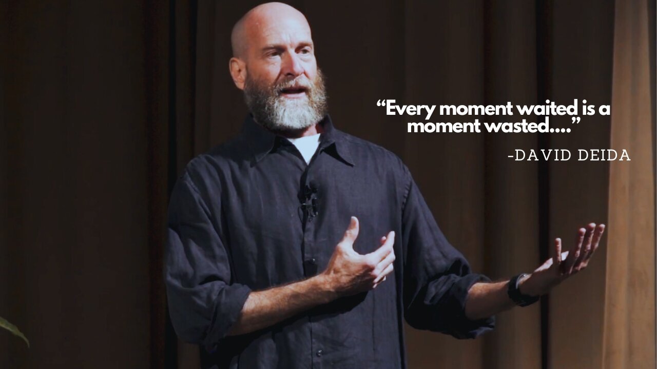 David Deida Motivational Speech "Learn to Love your Problems"