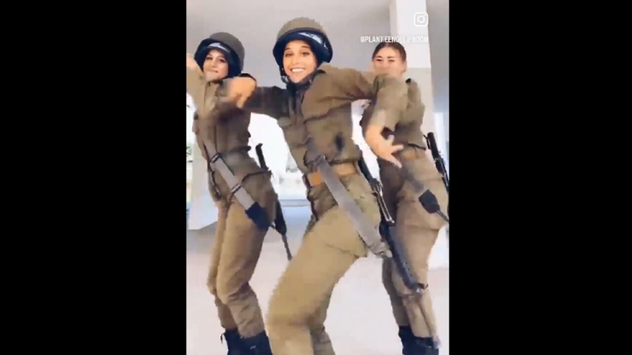 IDK if this is an Israeli Airforce Female Recruiting video or what? But truly horrific for the defenseless Palestinians