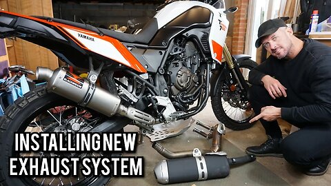 Full Black Widow Exhaust Installation for 2021 Yamaha Tenere 700: Step-by-Step Guide