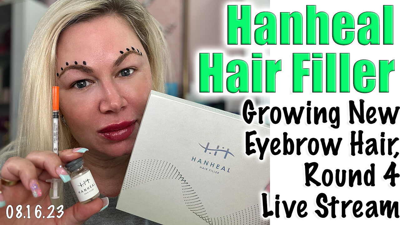 Hanheal Hair Filler can grow NEW Eye Brow HAIR, AceCosm Round 4 | Code Jessica10 Saves you Money $$$