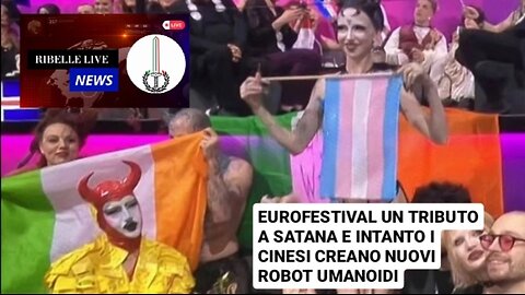 EUR0FESTIVAL UN TRIBUTO A S4TAN4 E INTANTO I CINESI CREANO NUOVI ROBOT UMANOIDI