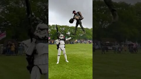 Flying With a Star War Warrior