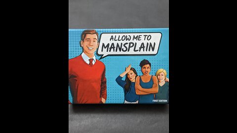 The Board Game Allow Me to Mansplain