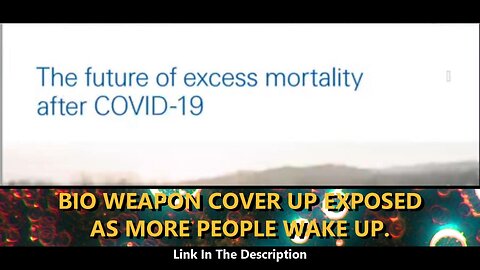 BIO WEAPON COVER UP EXPOSED AS MORE PEOPLE WAKE UP.