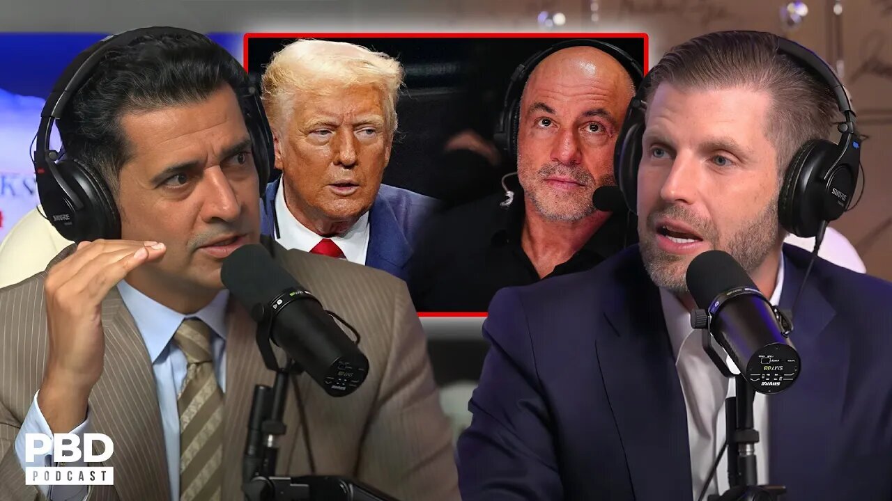 Eric Trump Reacts to Joe Rogan - President Trump Interview