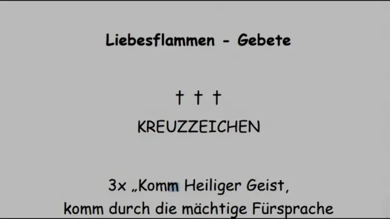 Liebesflammen - Gebete