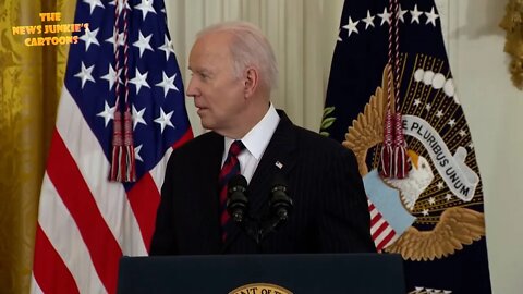 Biden gets corrected after saying "the First Lady's husband" has tested positive.