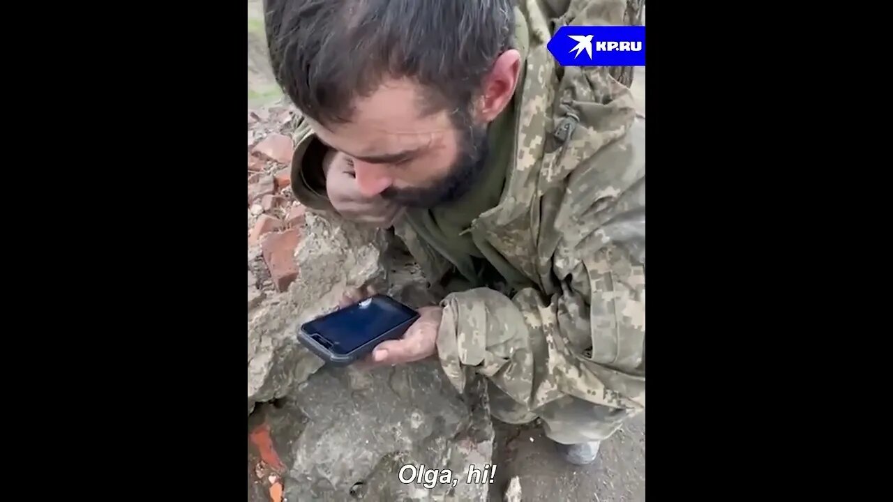 A Fighter Of The Armed Forces Of Ukraine, Calls His Colleagues & Ask Them To Surrender